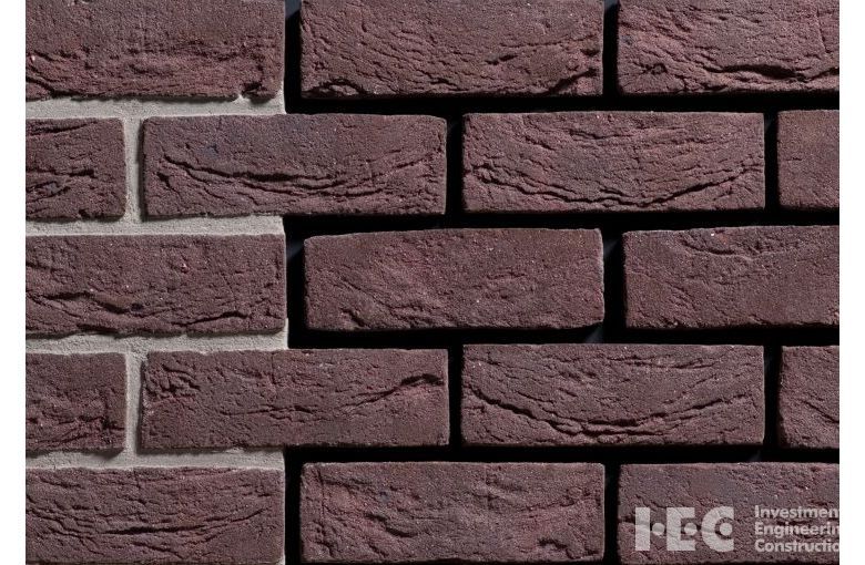 Кирпич ручной формовки Engels handform Aubergine