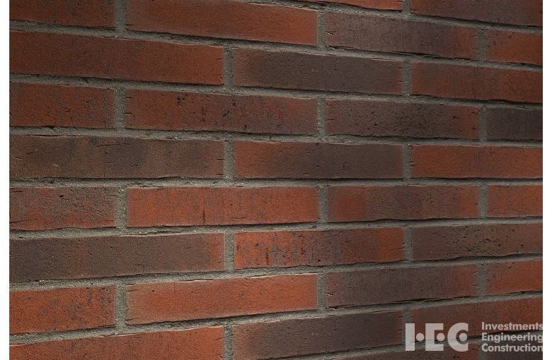 Ригельная клинкерная плитка Feldhaus Klinker R743 LDF vascu carmesi flores