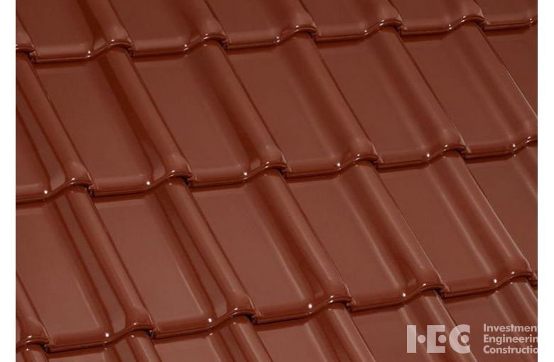 Керамическая черепица Laumans XL Top №22 kupferrot 