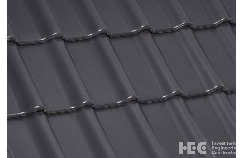 Керамическая черепица Laumans XL Top №41 grau-satiniert