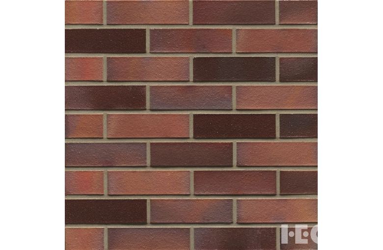 Клинкерный кирпич Muhr L04EG Rotbraun-bunt Edelglanz