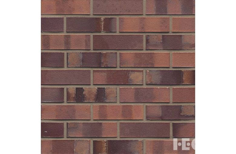 Клинкерный кирпич Muhr L04S Rotbraun-bunt Spezial
