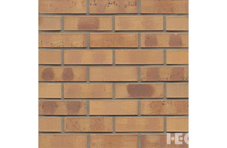 Клинкерный кирпич Muhr L06K Hellbraun-bunt Kohle