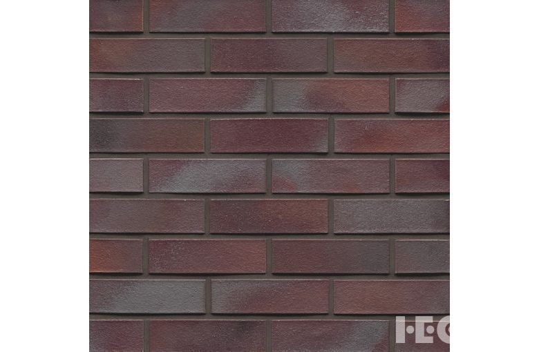 Клинкерный кирпич Muhr L10 Violettblau geflammt