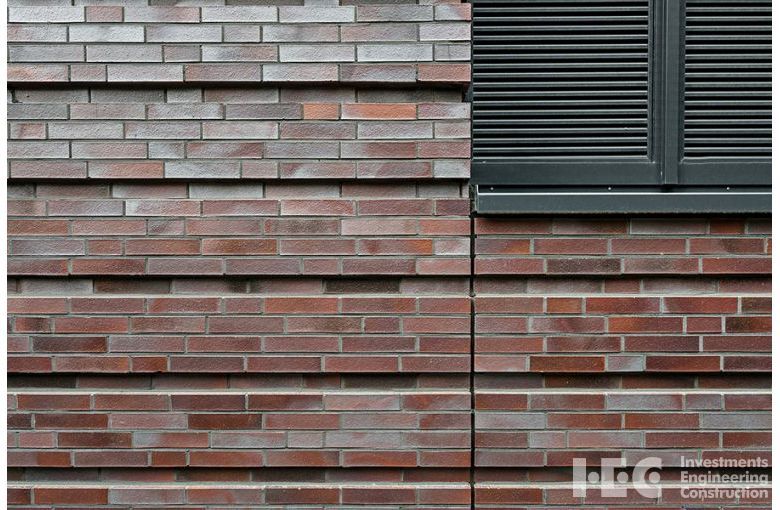 Клинкерный кирпич Muhr L10 Violettblau geflammt