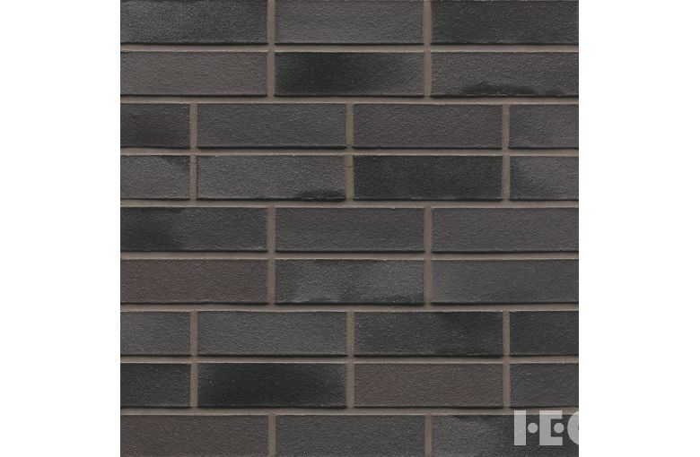 Клинкерный кирпич Muhr L15 Schwarz-bunt Edelglanz