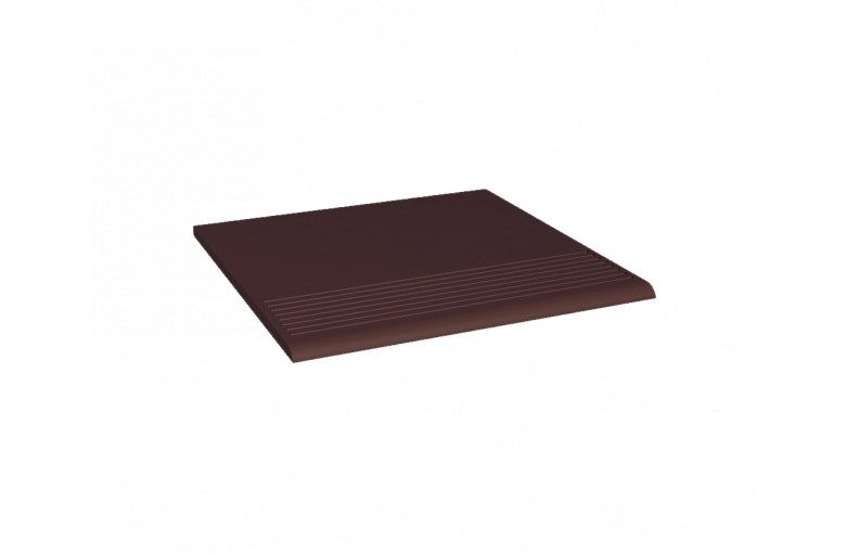 Клинкерная ступень с насечками Paradyz Natural Brown