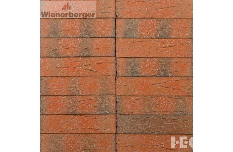 Облицовочный кирпич Wienerberger Terca Red Flame F2F С Песком