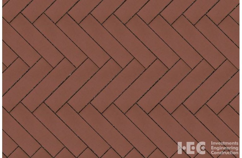 Клинкерная брусчатка Lode Brunis, 250x65x45