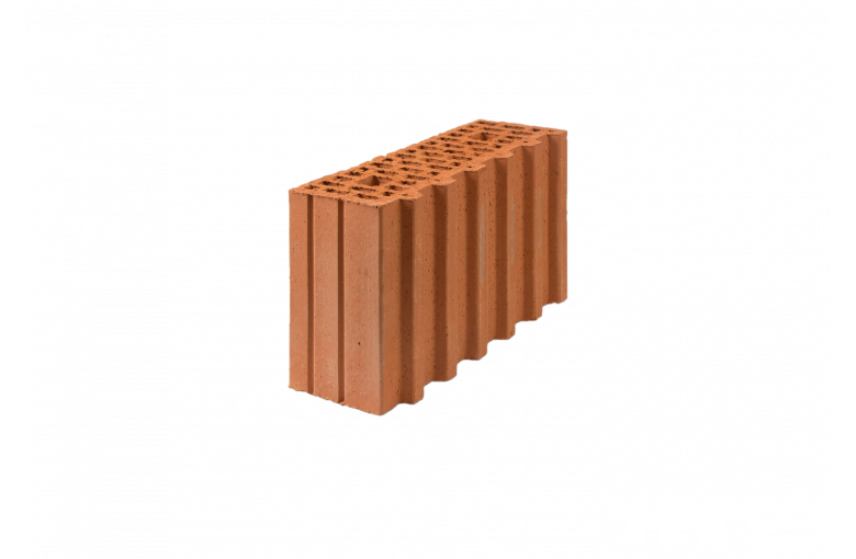 Керамический рядовой пустотно-поризованный кирпич СК POROMAX - 380-1/2-D