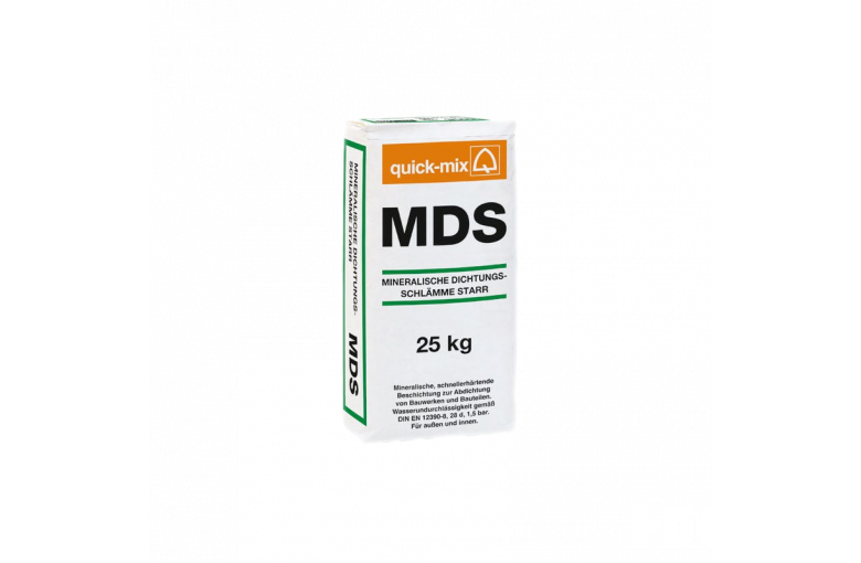 Минеральный гидроизолирующий раствор quick-mix MDS