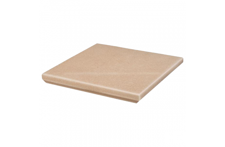 Клинкерная угловая ступень с капиносом Paradyz Mattone Sabbia Beige