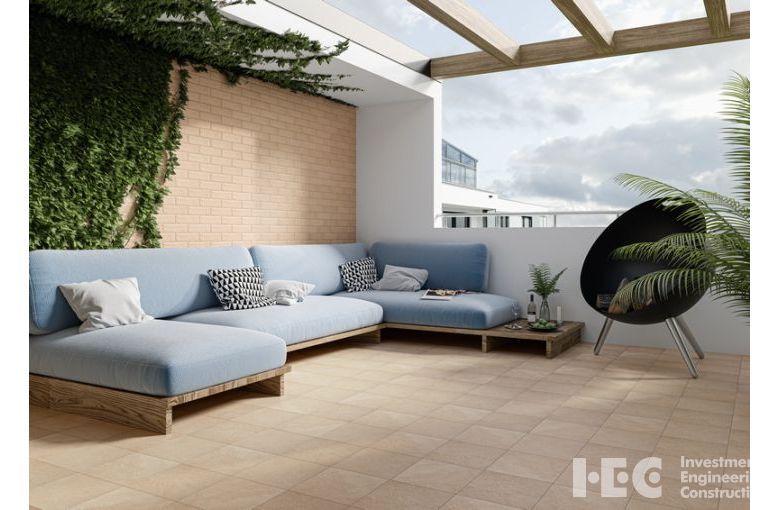 Клинкерная ступень с насечками Paradyz Mattone Sabbia Beige