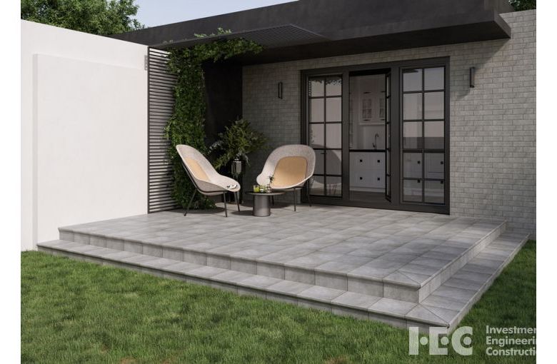 Напольная клинкерная плитка Paradyz Mattone Sabbia Grafit