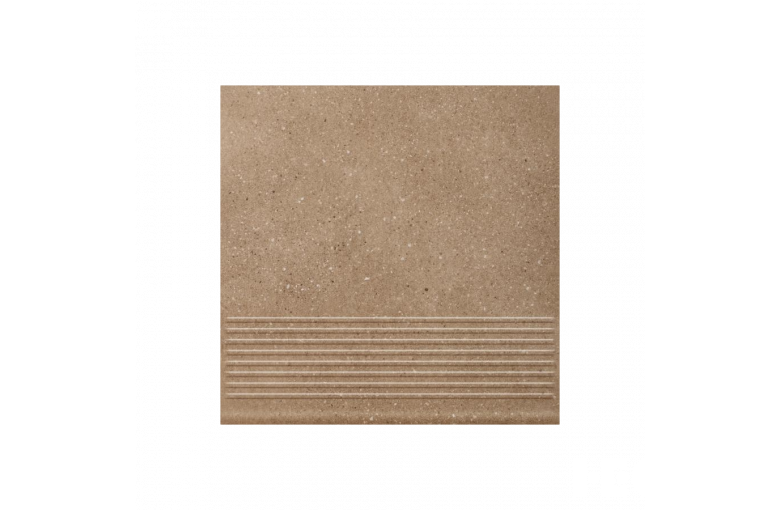Клинкерная ступень с насечками Paradyz Mattone Sabbia Brown