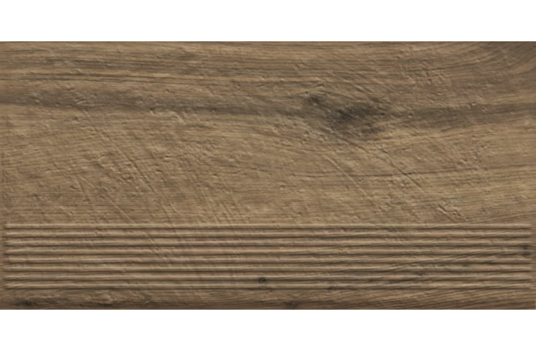 Клинкерная ступень с насечками Paradyz Carrizo Wood 300х600
