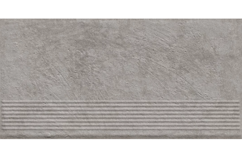 Клинкерная ступень с насечками Paradyz Carrizo Grey 300х600