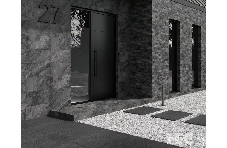 Клинкерная ступень с насечками Paradyz Ardis Dark 300х600