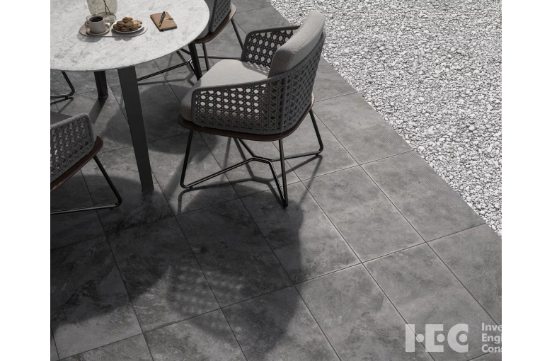 Клинкерная ступень с насечками Paradyz Ardis Dark 300х600