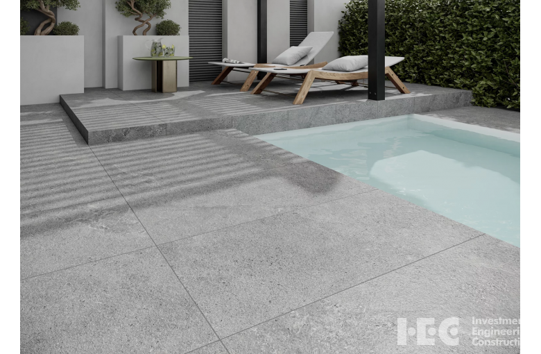Террасная плита Paradyz Authority Graphite 595х1195