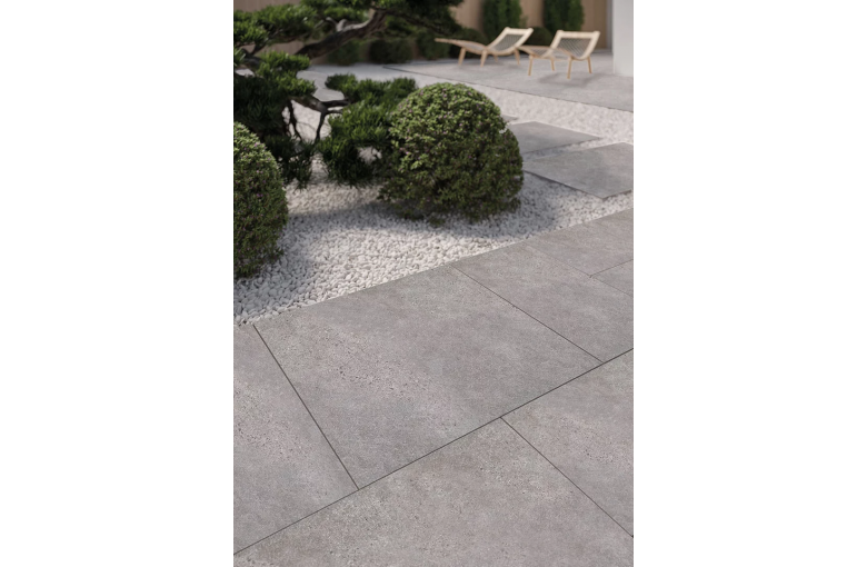 Террасная плита Paradyz Optimal Grafit 595х595 