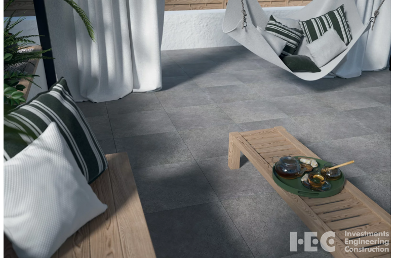 Террасная плита Paradyz  Optimal Grafit 595х895