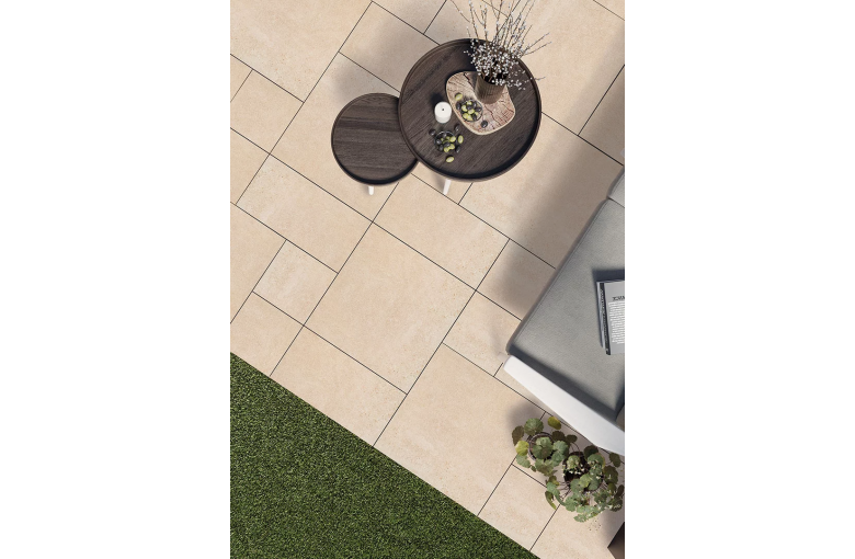 Террасная плита Paradyz  Optimal Beige 595х1195