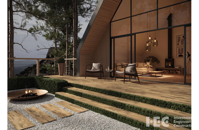 Террасная доска Paradyz Rustland Brown 295х1195