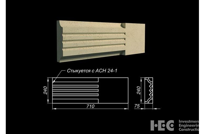 Наличник ACН 24-1-K2