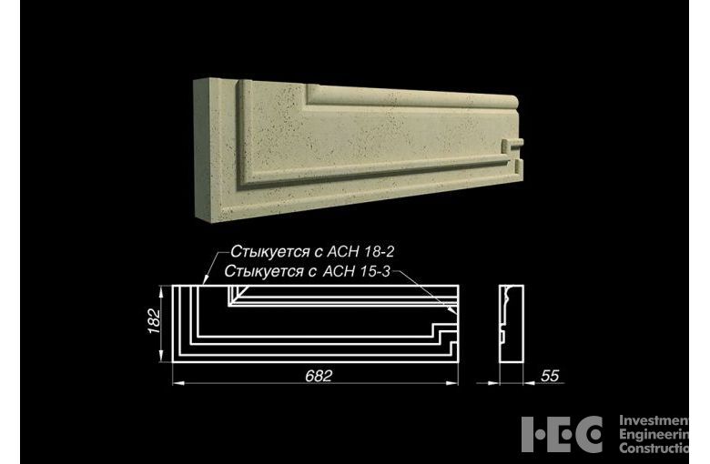 Наличник ACН 18-2-ПЛ