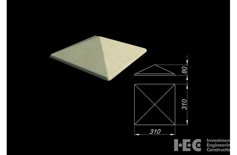 Крышка столба АСКС 31-1
