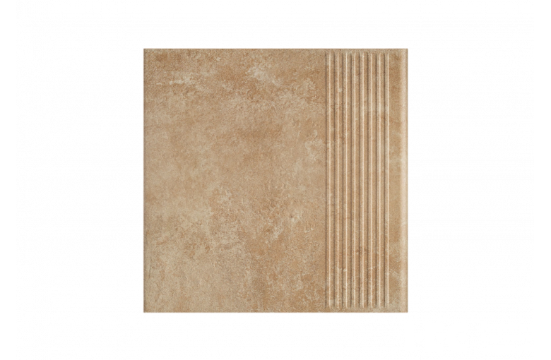 Клинкерная ступень с насечками Paradyz Ilario Beige
