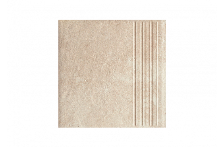 Клинкерная ступень с насечками Paradyz Scandiano Beige