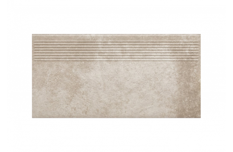 Клинкерная ступень с насечками Paradyz Viano Beige 300x600