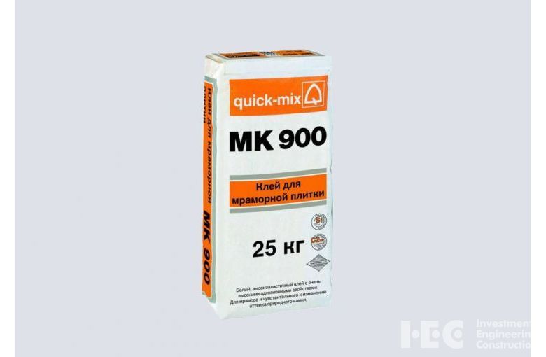 MK 900 Клей для мраморной плитки, белый quick-mix
