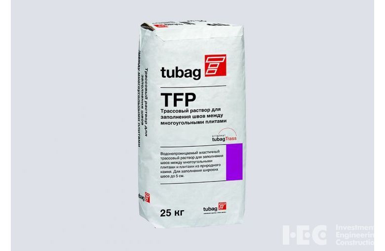 TFP	Трассовый раствор для заполнения швов для многоугольных плит, коричневый