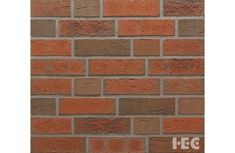 Клинкерный кирпич Feldhaus Klinker K377 lava maron rustico