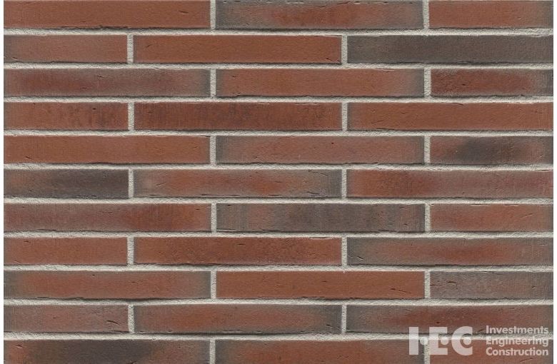 Ригельная клинкерная плитка Feldhaus Klinker R752 XLDF vascu ardor carbo
