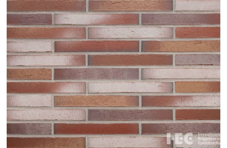 Ригельная клинкерная плитка Feldhaus Klinker R921 XLDF vario ardor trecolora