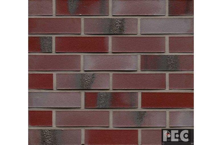 Клинкерный кирпич Feldhaus Klinker K563 carbona ardor rutila