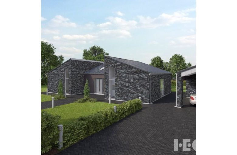 Клинкерный кирпич Feldhaus Klinker K518 geo platinum liso