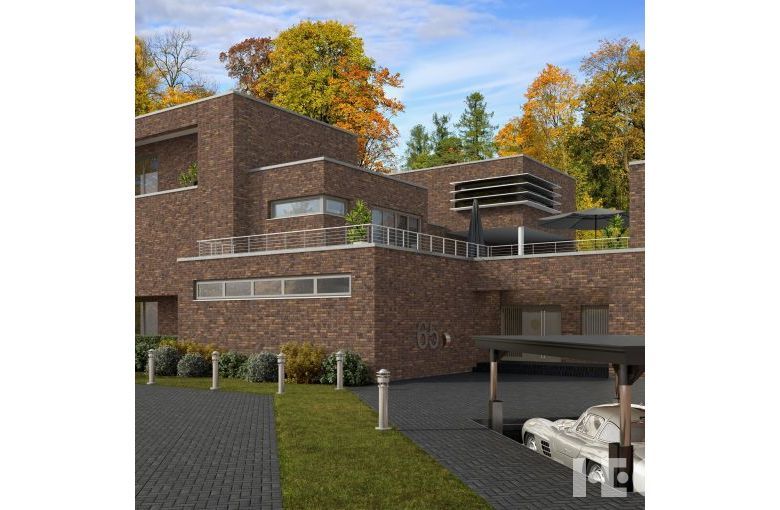 Клинкерный кирпич Feldhaus Klinker K747 vascu geo legoro