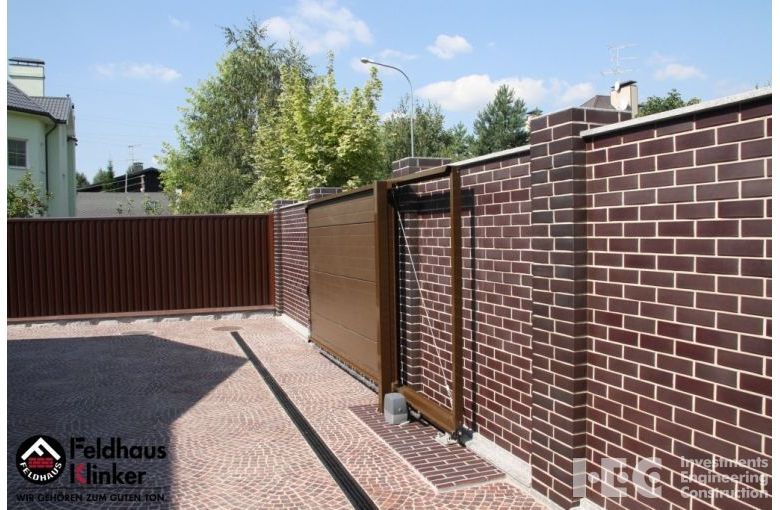 Клинкерная плитка Feldhaus Klinker R384 ferrum liso
