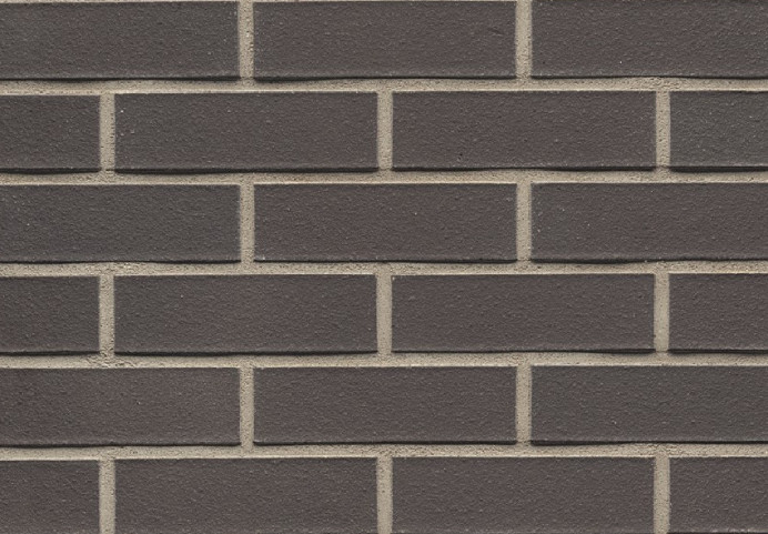 Клинкерный кирпич Muhr L05 Eisenschmelz Schwarzbraun