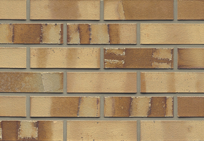 Клинкерный кирпич Muhr L06S Hellbraun-bunt Spezial