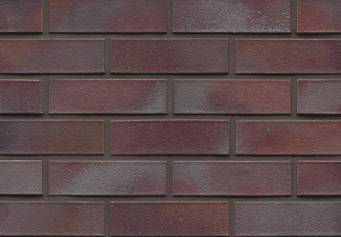 Клинкерный кирпич Muhr L10 Violettblau geflammt