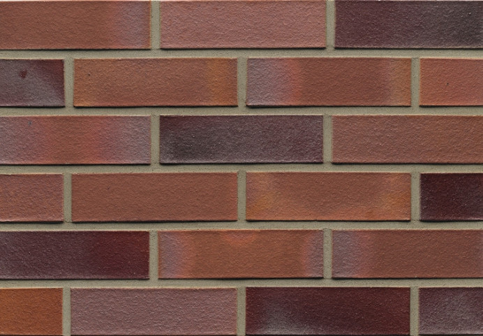Клинкерный кирпич Muhr L14 Rotblau-bunt