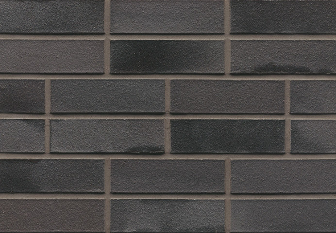 Клинкерный кирпич Muhr L15 Schwarz-bunt Edelglanz