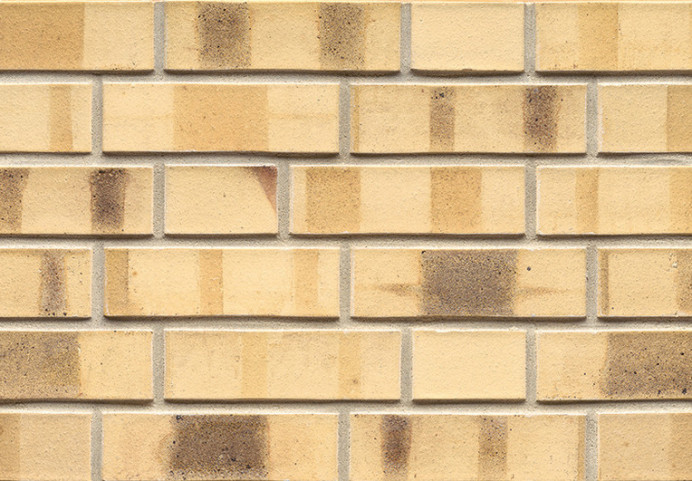 Клинкерный кирпич Muhr L35KS Creme nuanciert Kohle Spezial