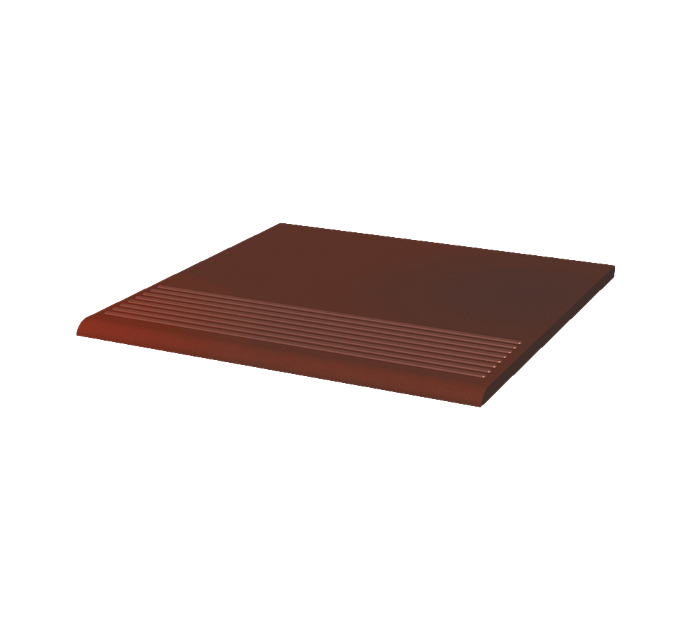 Клинкерная ступень с насечками Paradyz Cloud Brown